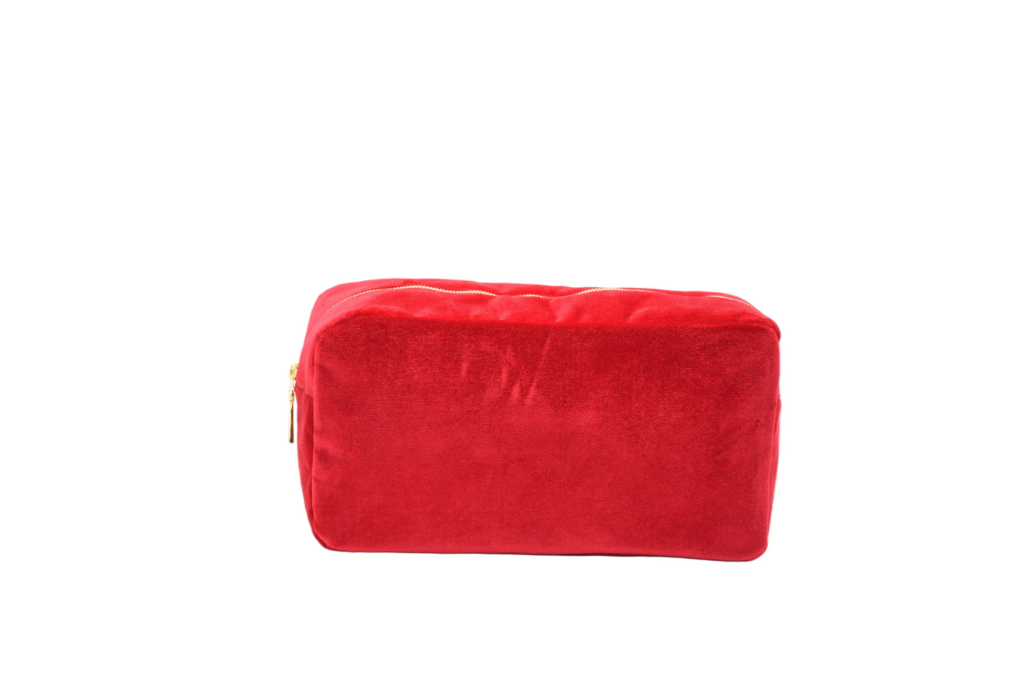 Luxury Personalised Velvet Bold Edit, Medium Pouch