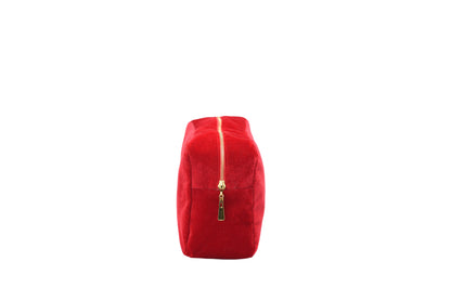 Luxury Personalised Velvet Bold Edit, Medium Pouch