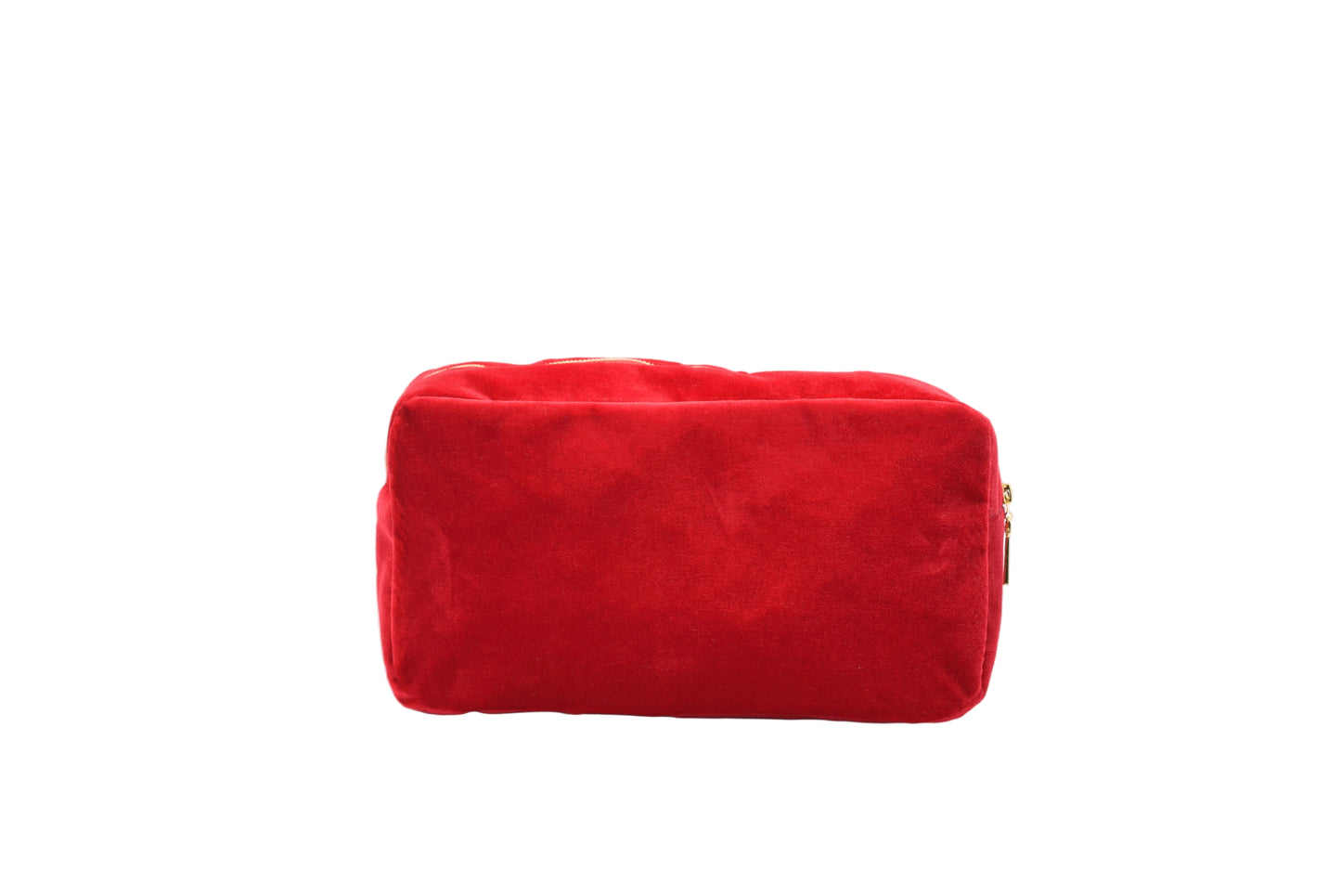 Luxury Personalised Velvet Bold Edit, Medium Pouch