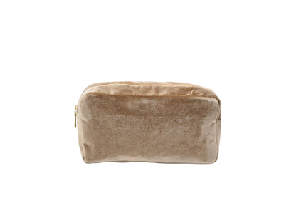 Luxury Personalised Velvet, Pastel Edit, Medium Pouch