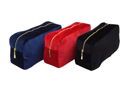 Luxury Personalised Velvet, Pastel Edit, Medium Pouch