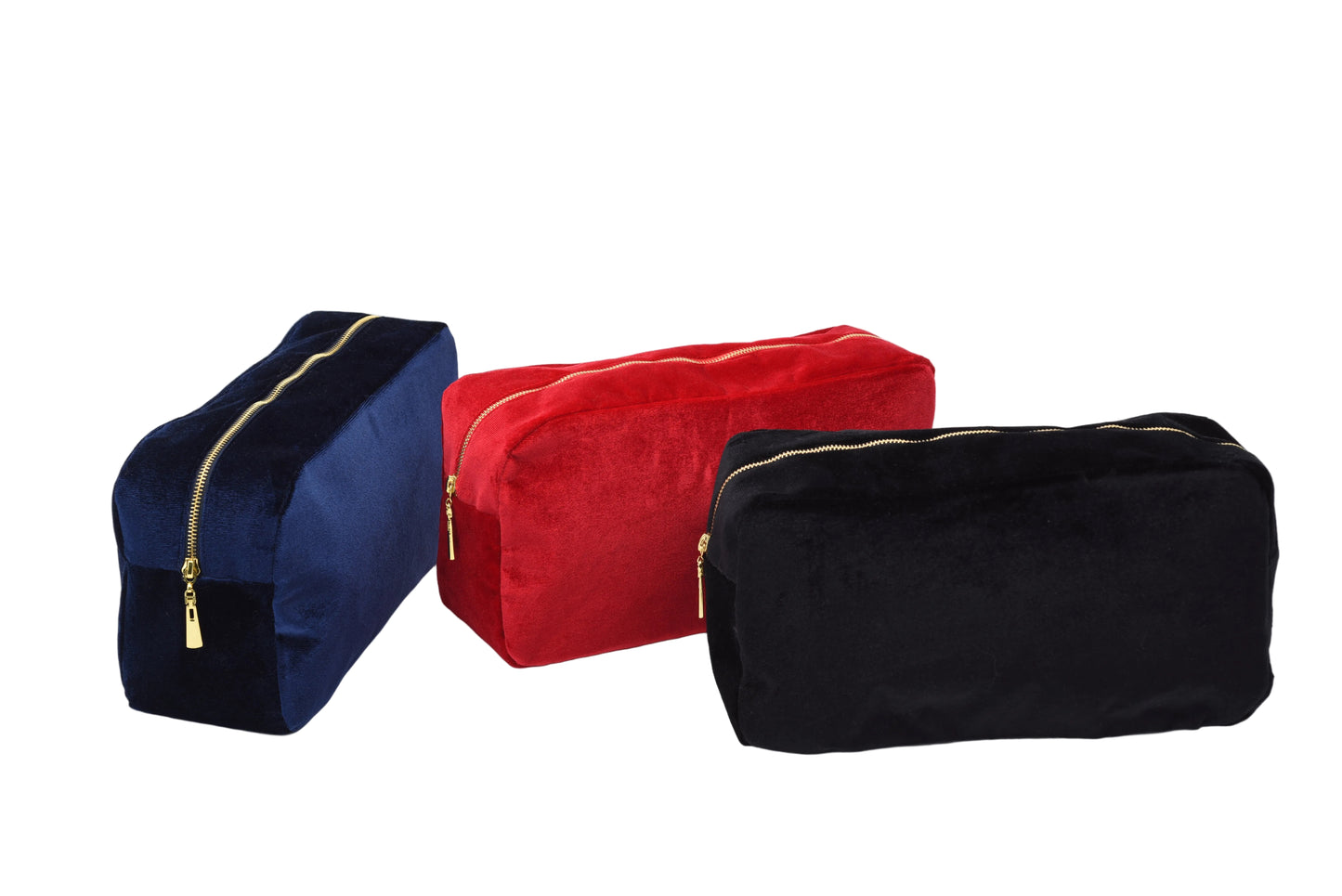 Luxury Personalised Velvet, Pastel Edit, Medium Pouch