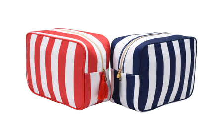 Personalised Stripe Large Pouch