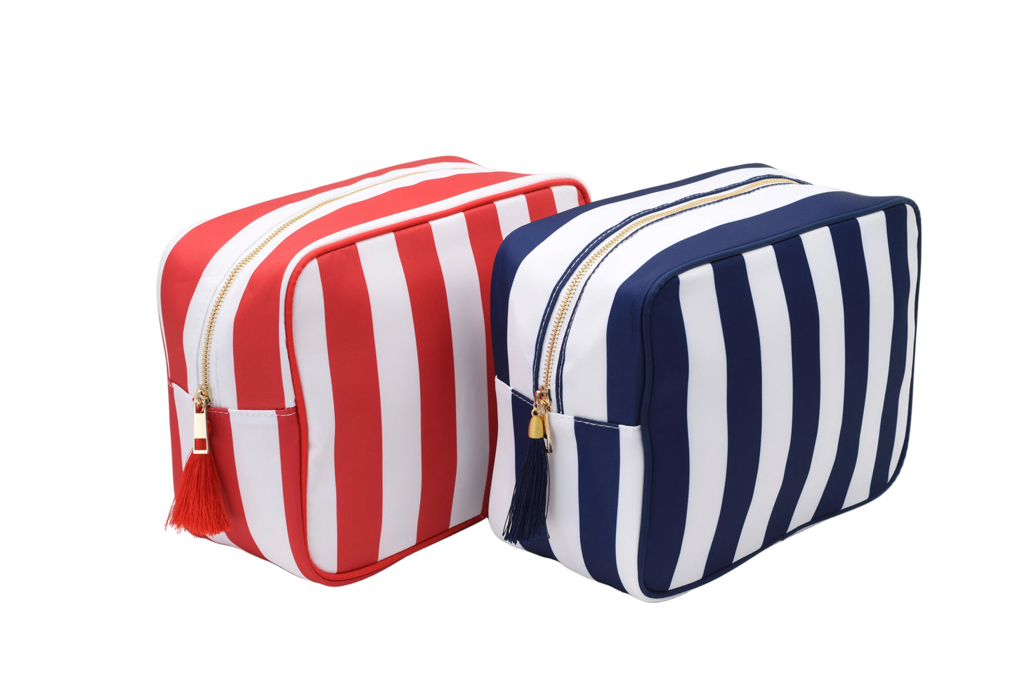 Personalised Stripe Large Pouch