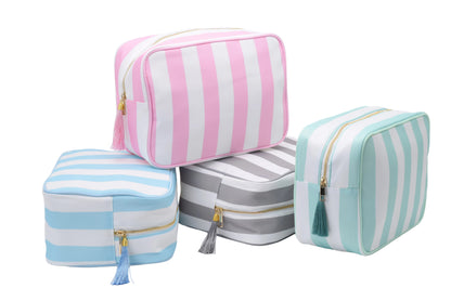 Personalised Stripe Large Pouch