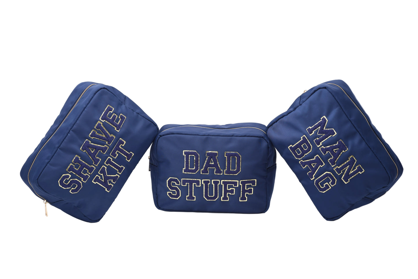 "Dad Stuff" Large Pouch, Navy