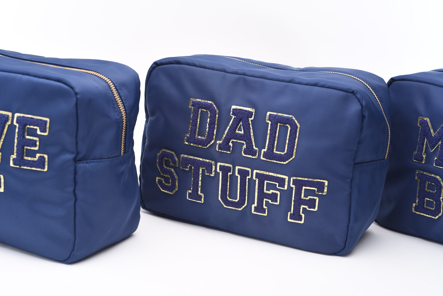 "Dad Stuff" Large Pouch, Navy