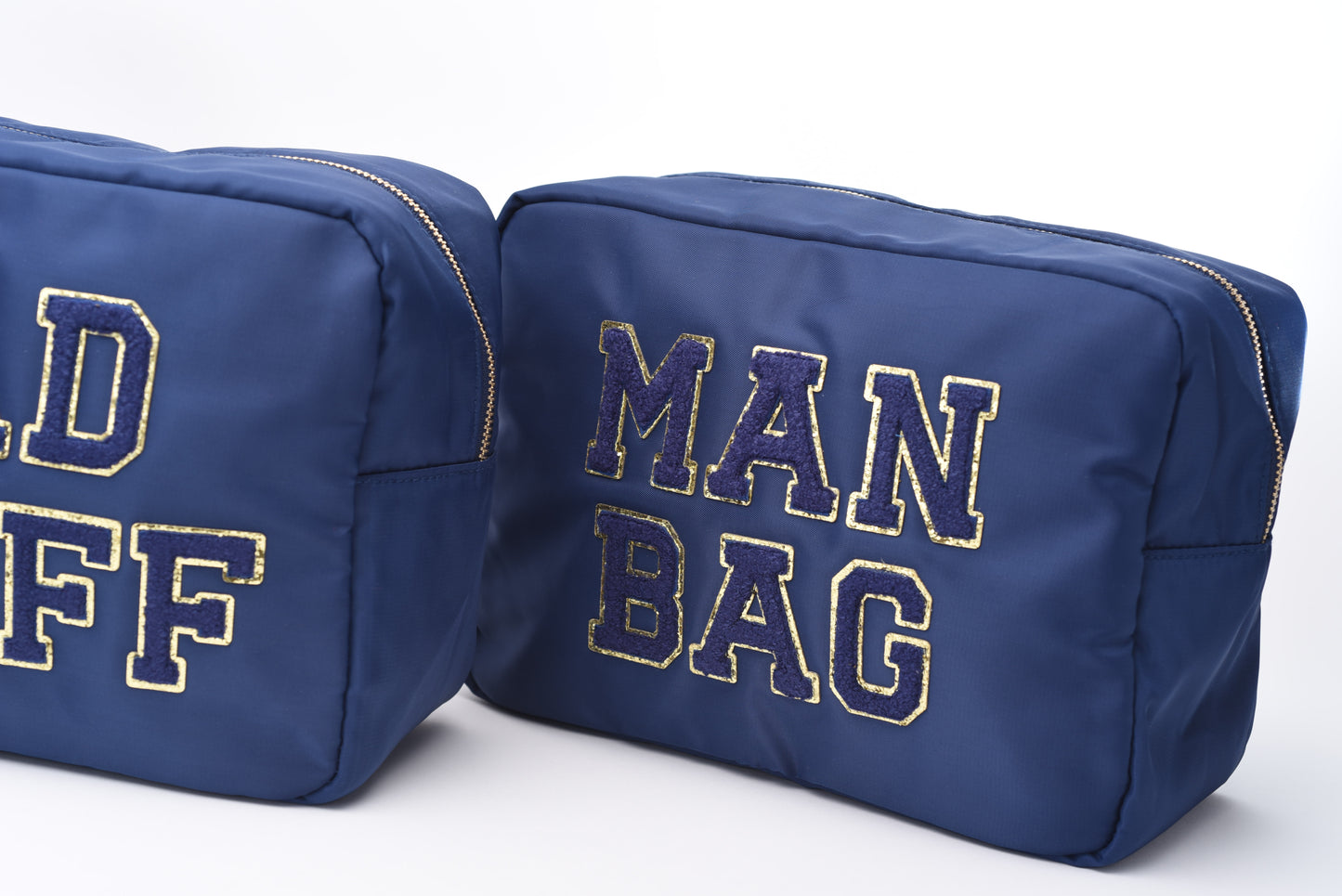 "Man Bag" Large Pouch, Navy