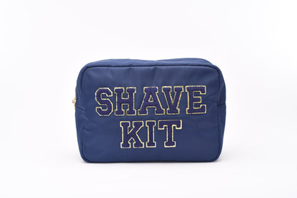"Shave Kit" Large Pouch, Navy