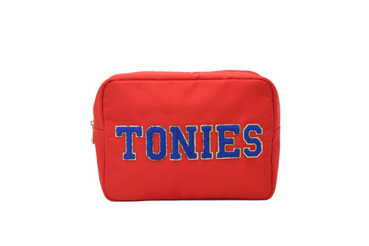 "Tonies" Figure Storage, Large Red Pouch