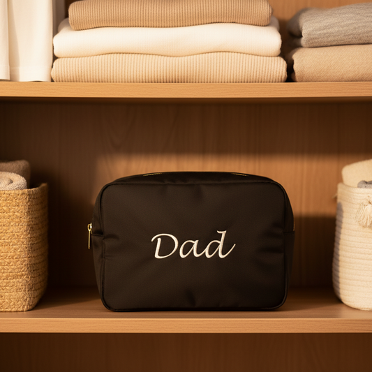 "Dad" Large Pouch, Black