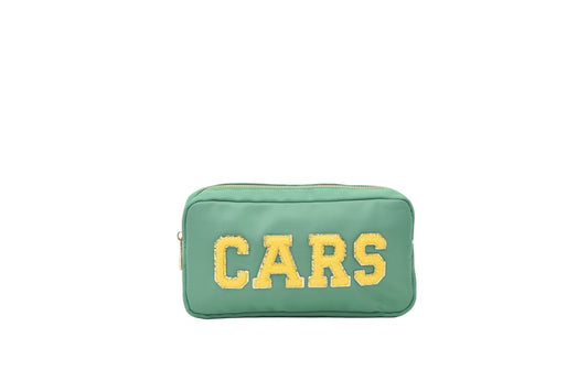 "Cars" Small Pouch, Green