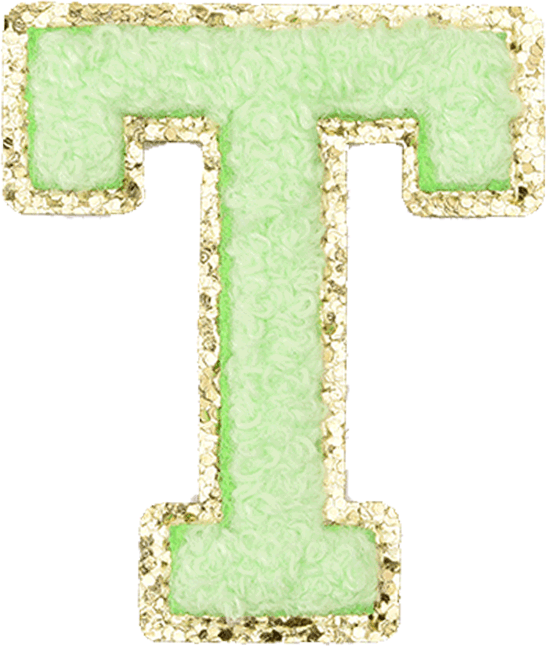 Neon Green Letter - The Happy Tribe