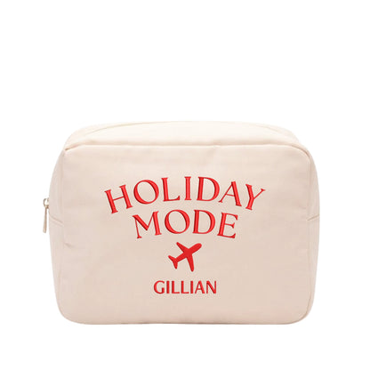 Personalised “Holiday Mode” Travel Pouch