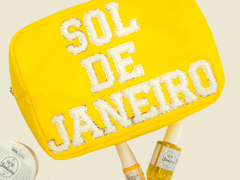 Large Yellow Pouch - 