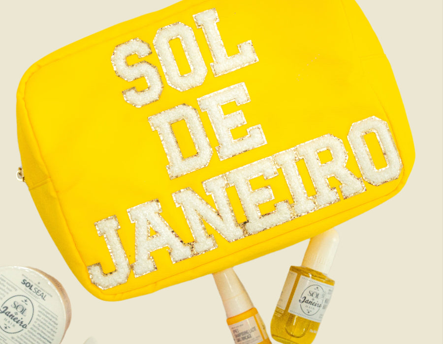 Large Yellow Pouch - 