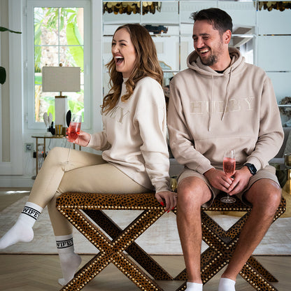 “Hubby” Hoodie – Groom Hoodie for Wedding Weekend & Honeymoon Vibes - The Happy Tribe
