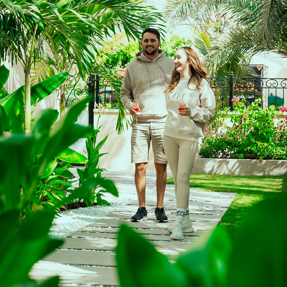 “Hubby” Hoodie – Groom Hoodie for Wedding Weekend & Honeymoon Vibes - The Happy Tribe