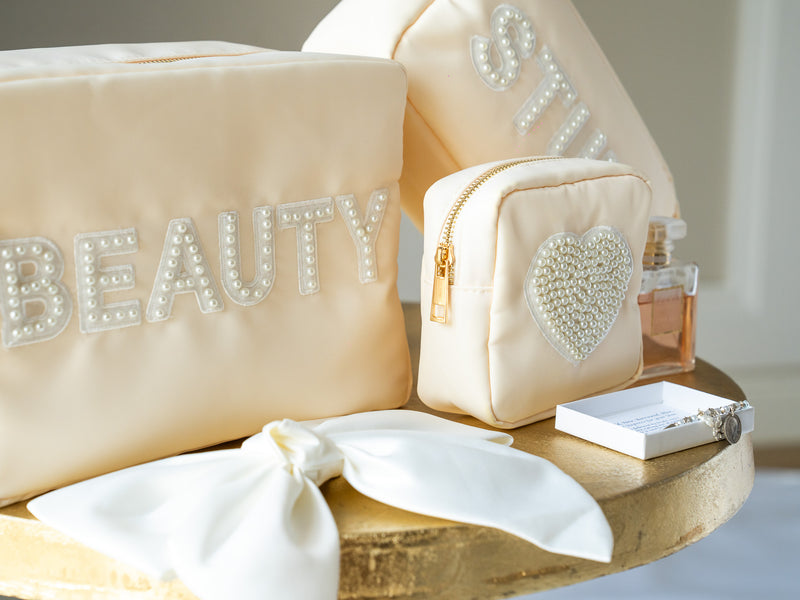 Cream Extra Small Pouch - 