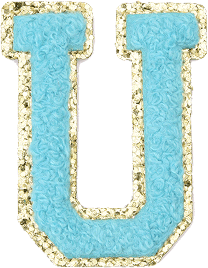 Turquoise Letter - The Happy Tribe