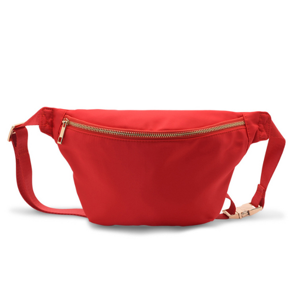 Red Personalised  Bum Bag - Large