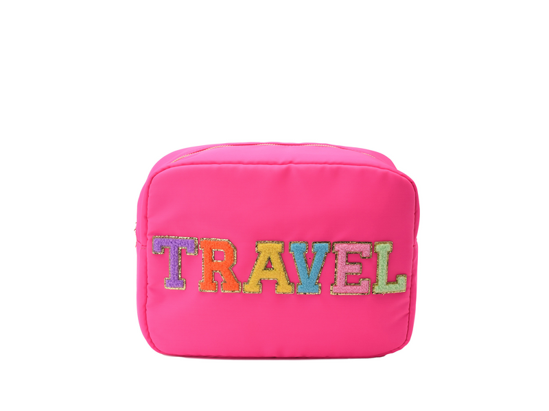 Neon Pink Large “Travel