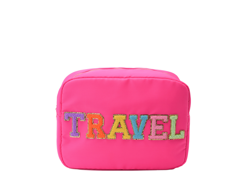 Neon Pink Large “Travel