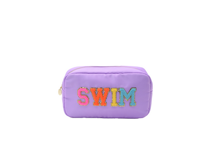 Lilac Medium "Swim” Pouch - The Happy Tribe