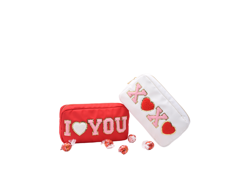 Red & White “ I Love You & XOXO