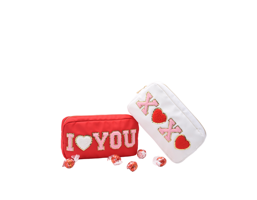 Red & White “ I Love You & XOXO