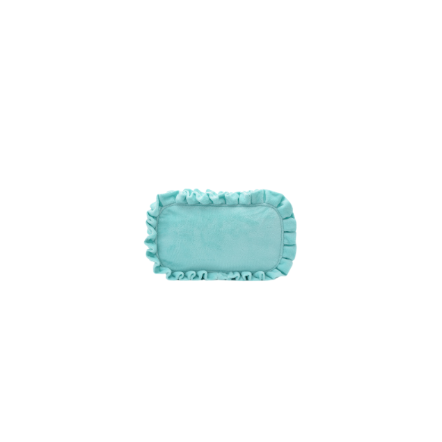 Luxury Personalised Ruffle Pouch – Small