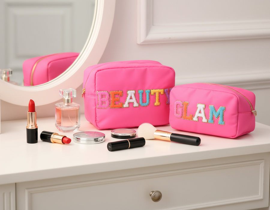 Candy Pink “Glam & Beauty”, Large & Medium Bundle