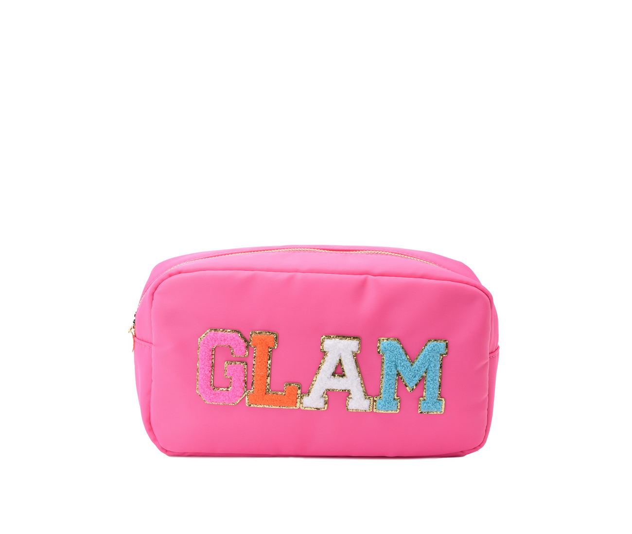 Medium Candy Pink Pouch “Glam