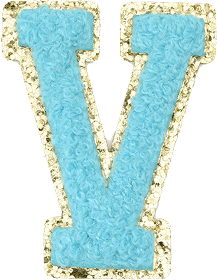 Turquoise Letter - The Happy Tribe