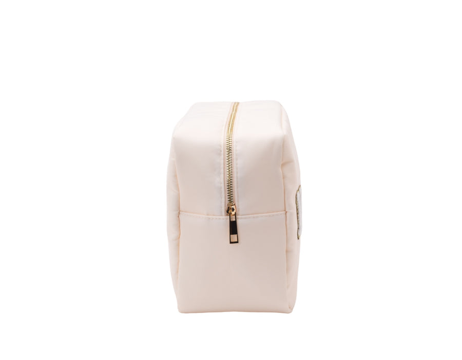 Cream Large Pouch - 