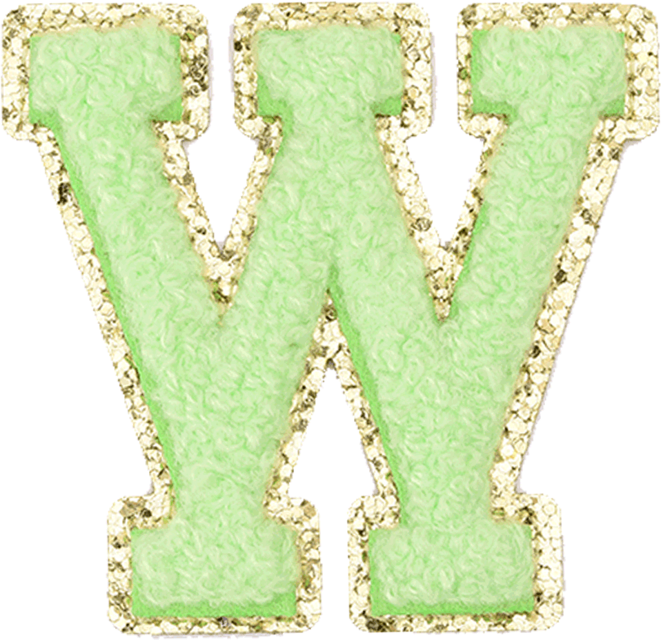 Neon Green Letter - The Happy Tribe