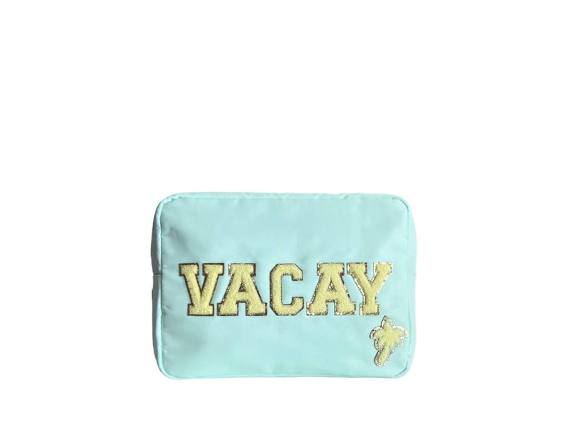 Mint Green Large Pouch - 