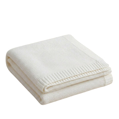 Personalised Knitted Baby Blanket
