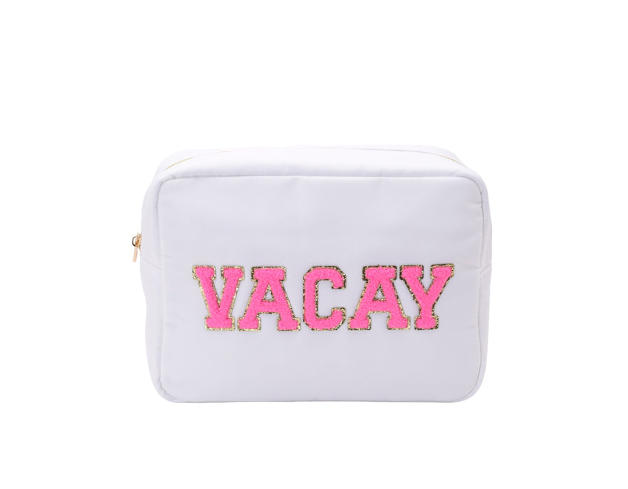 White Large Pouch - 