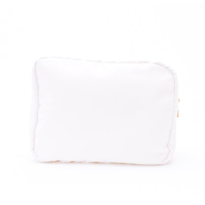 White Large “Bride” Pouch - The Happy Tribe