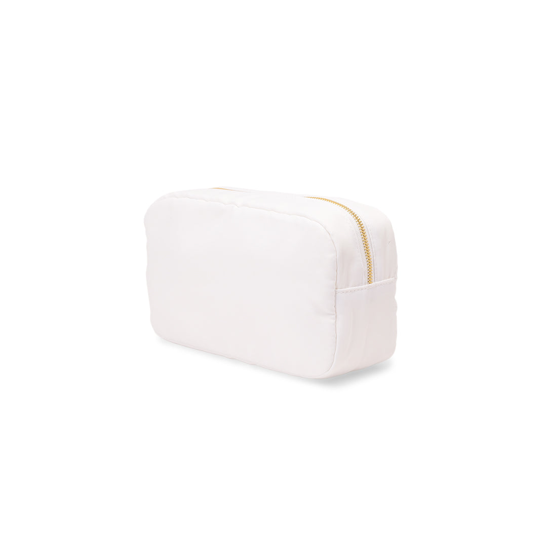White Medium Pouch - "Bride" - The Happy Tribe