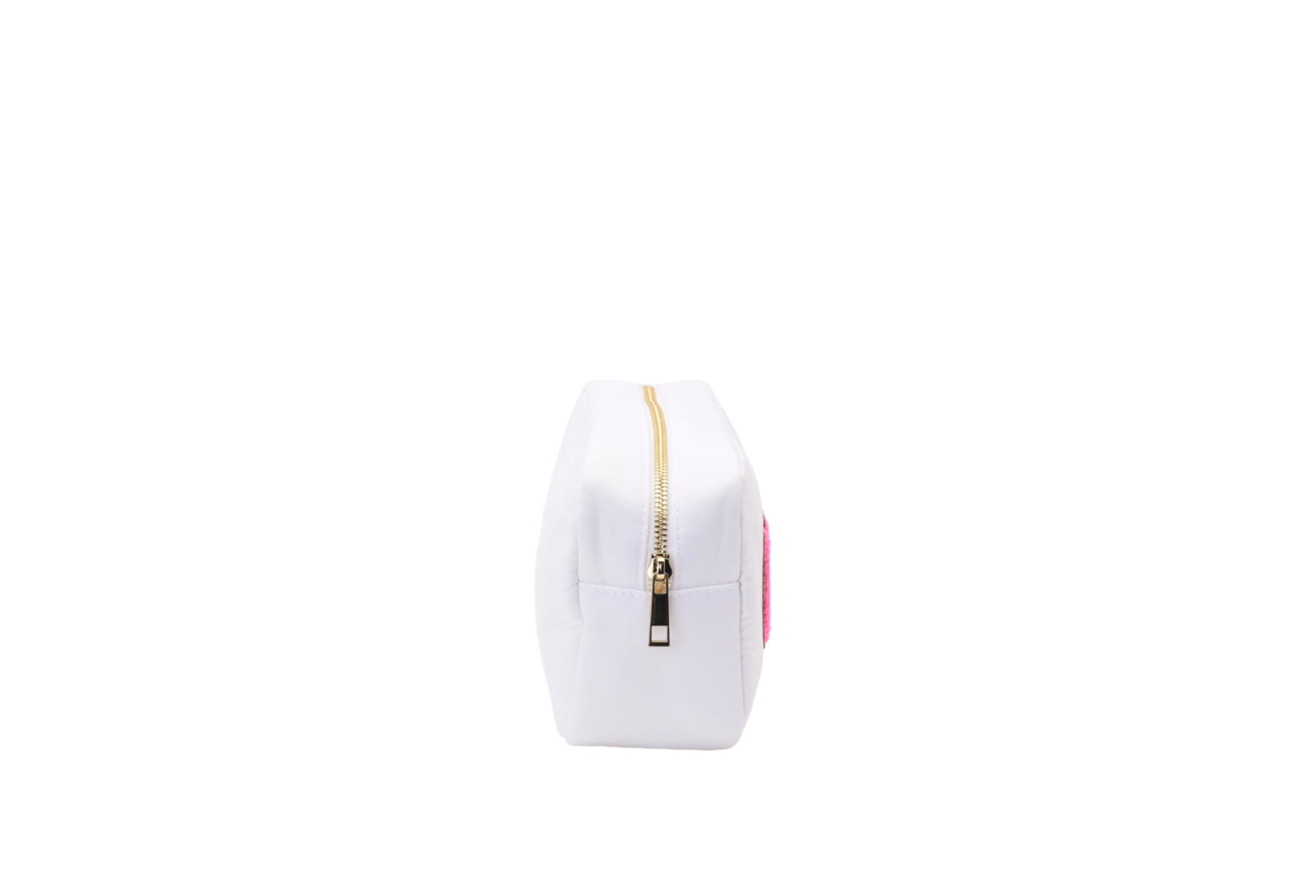 White Medium Pouch - "Glam" - The Happy Tribe