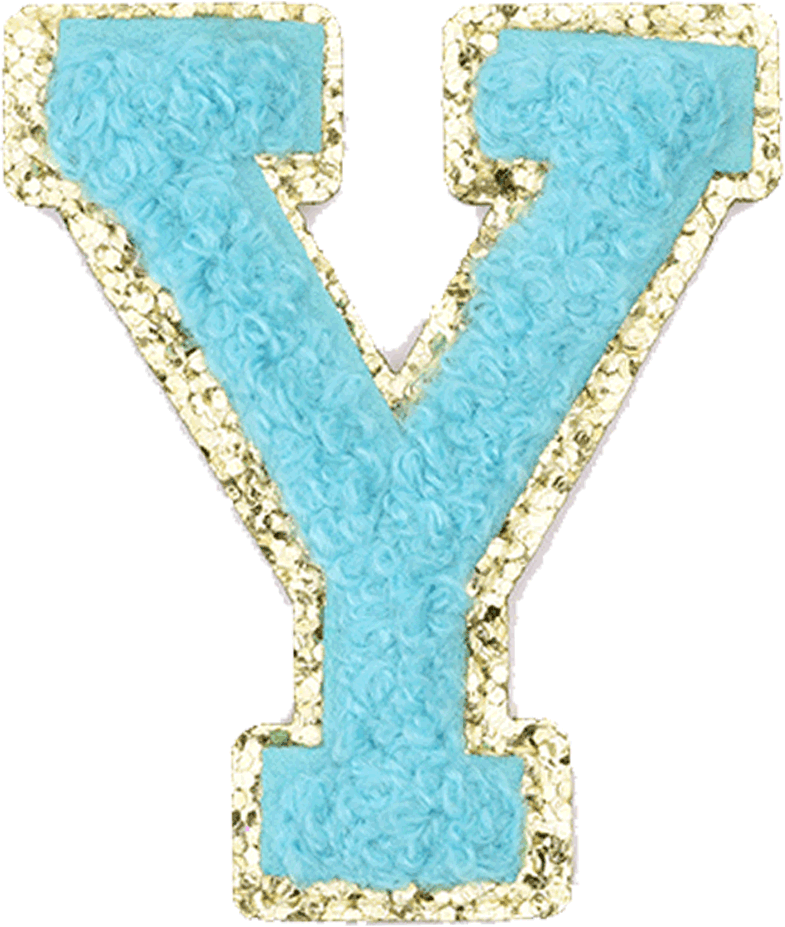 Turquoise Letter - The Happy Tribe