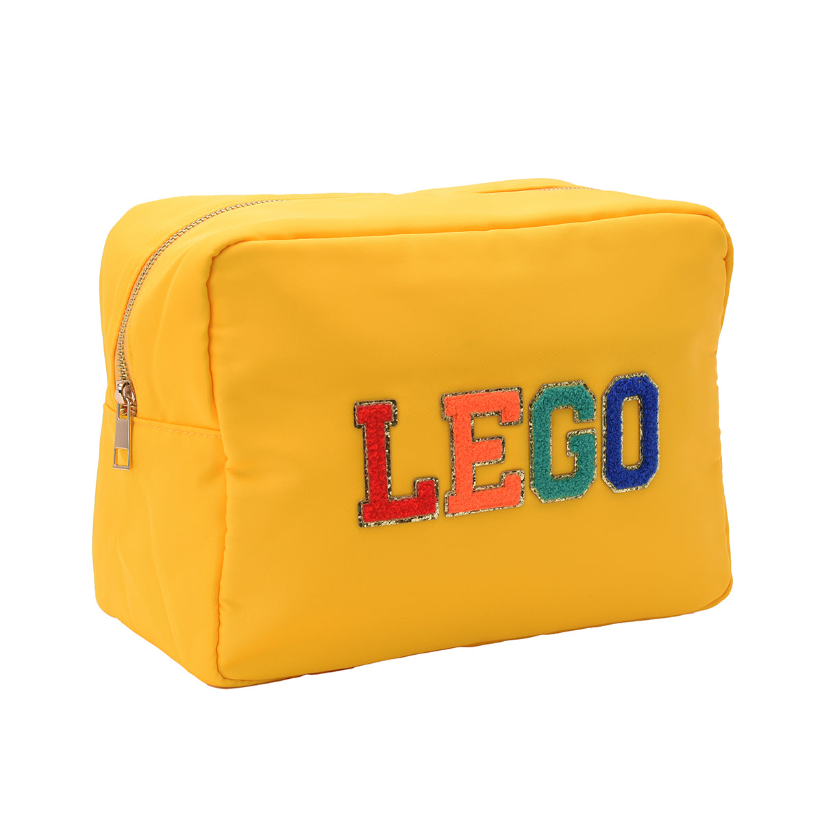 Yellow Large Pouch - "Lego"