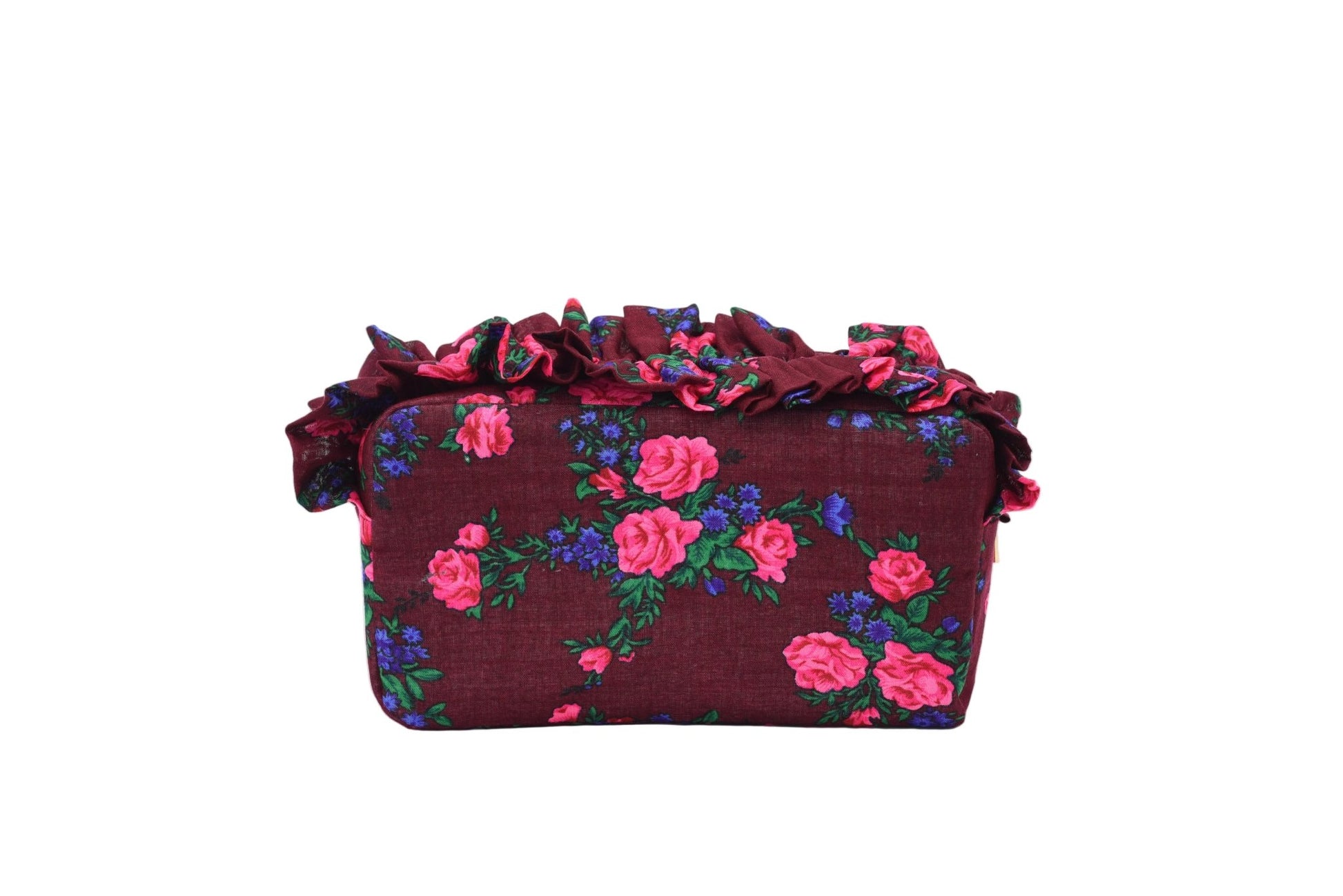 Arabic "Beauty" Ruffle Pouch, Medium - The Happy Tribe