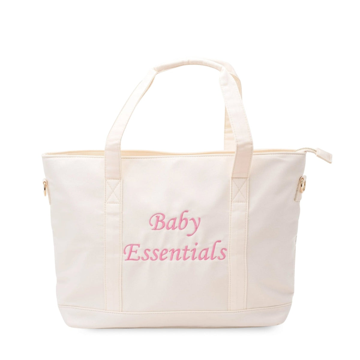 Baby Essentials Cream Tote Bag - The Happy Tribe
