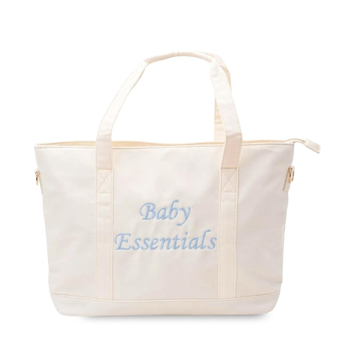 Baby Essentials Cream Tote Bag - The Happy Tribe