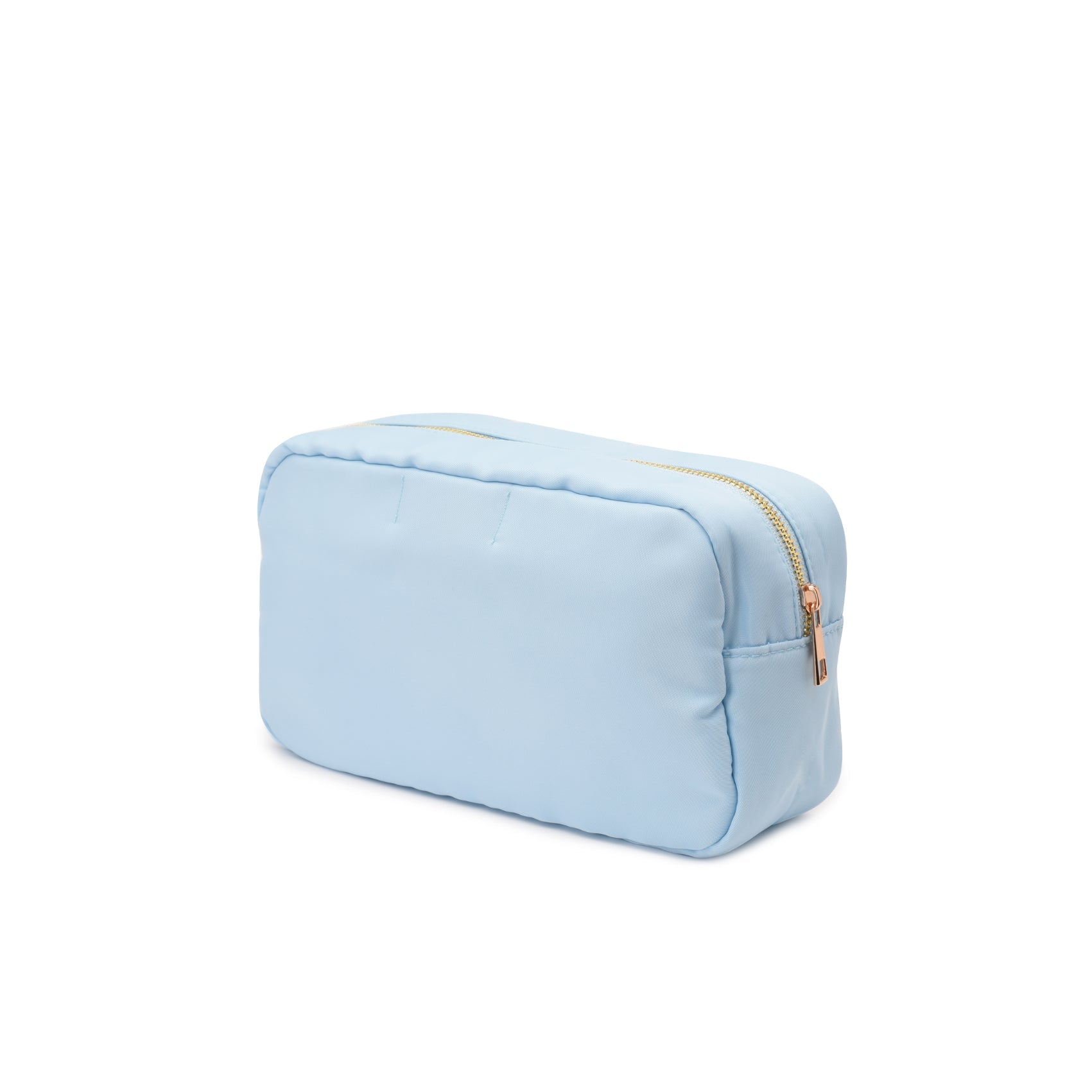 "BABY" Medium Pouch, Baby Blue - The Happy Tribe