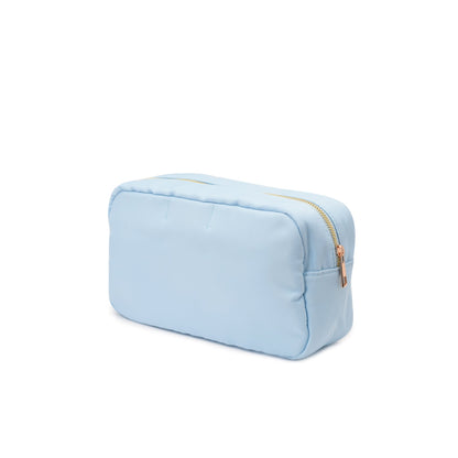 "BABY" Medium Pouch, Baby Blue - The Happy Tribe