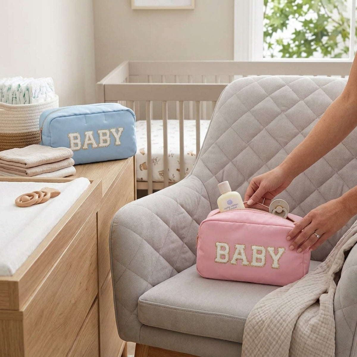 "BABY" Medium Keepsake Pouch